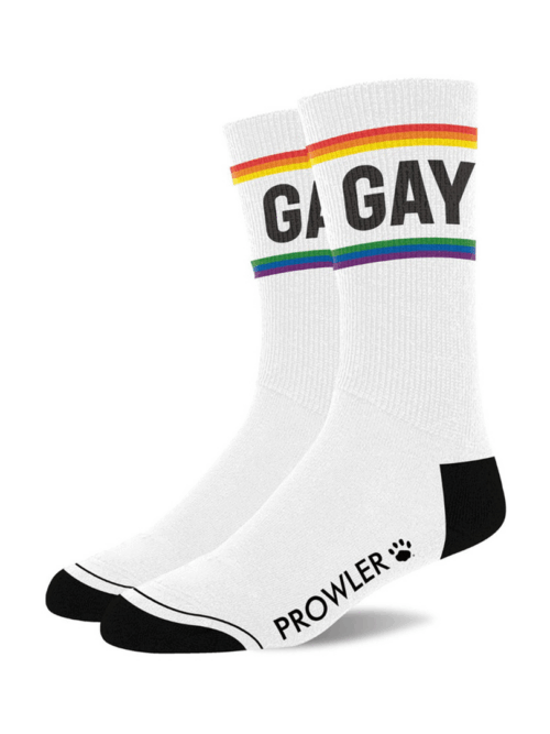 Gay Sokken – Wit/Pride