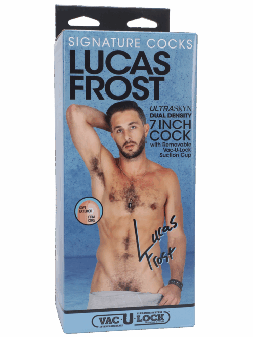 Lucas Frost – Realistische ULTRASKYN Dildo – 7 / 18 cm – Vanilla