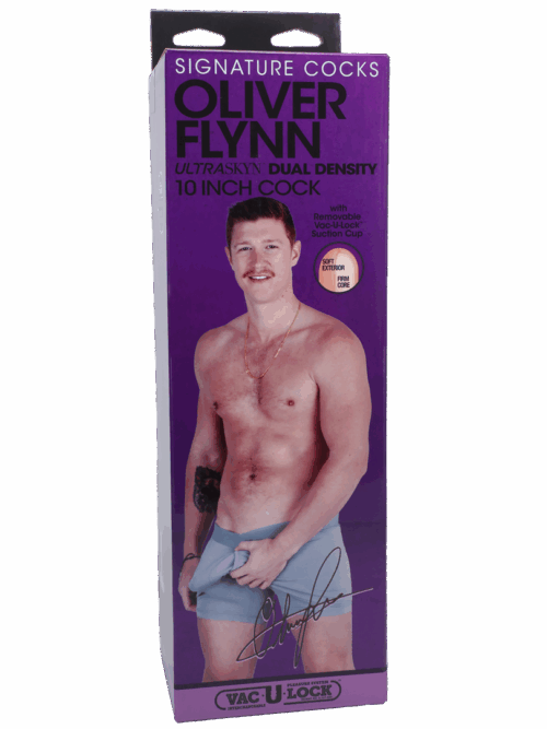Oliver Flynn – Realistic ULTRASKYN Dildo – 10 / 25 cm – Vanilla