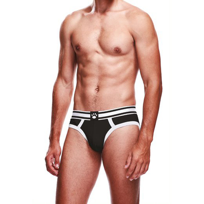 Brief – XL – Zwart/Wit