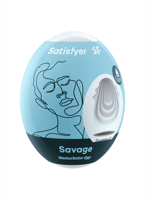Savage – Masturbator Egg – Licht Blauw