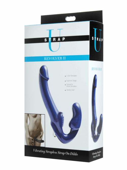 Revolver II Vibrerende Strapless Strap On Dildo