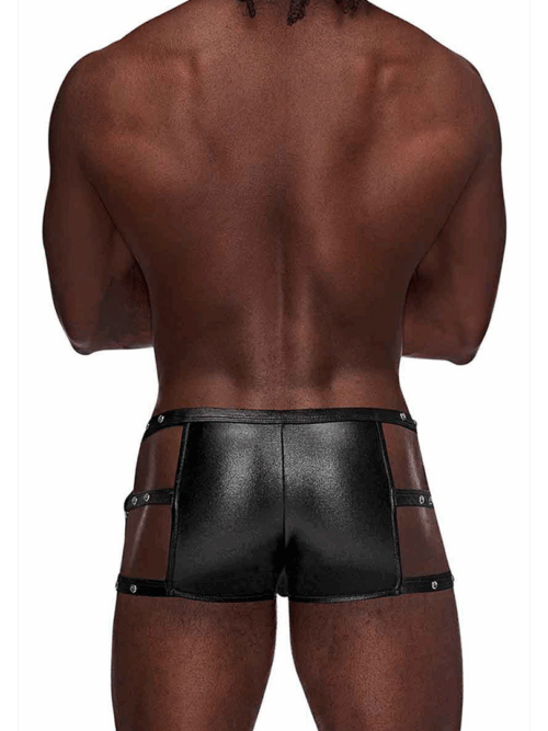 Vulcan – Cut Out Cage Short – S/M – Zwart