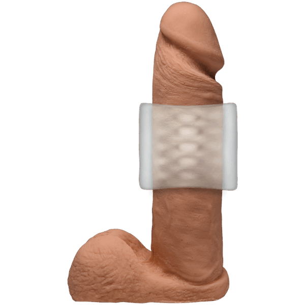 Glow Helping Head - Masturbator Sleeve - Frost / Groen Gloed
