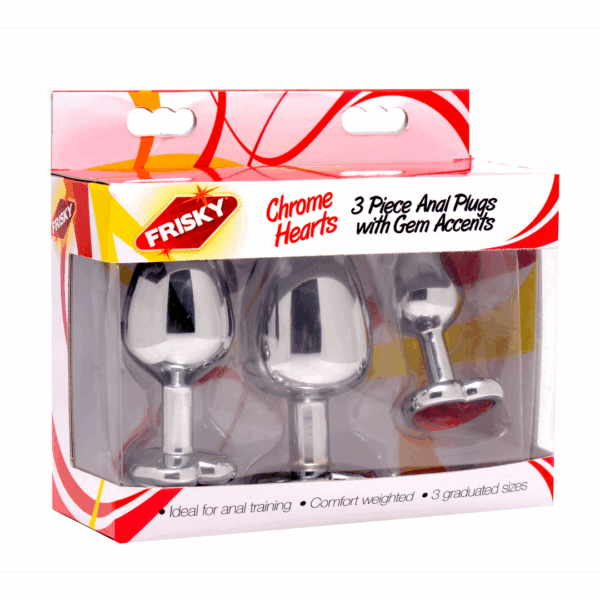 Anal Plugs - 3 Stuks - Afbeelding 2
