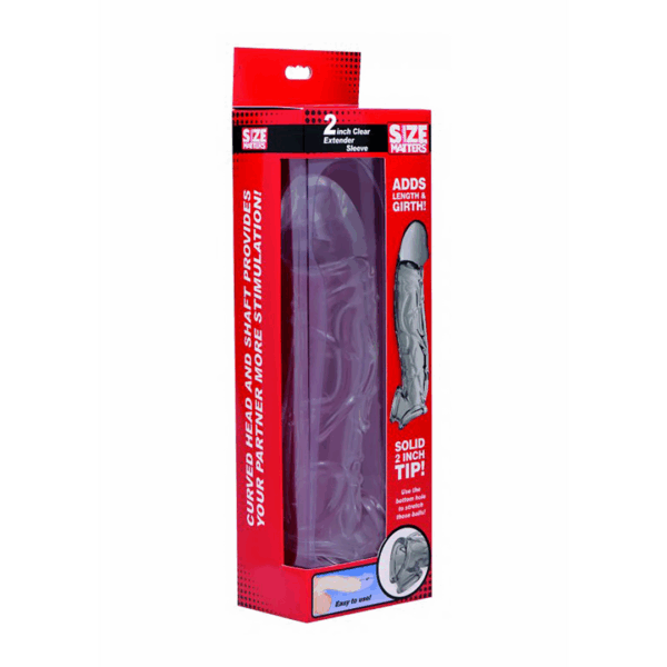 Transparante Penis Sleeve - 2 / 5 cm - Afbeelding 2