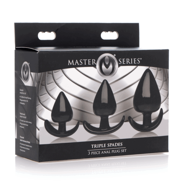 Triple Spades - 3 Delige Anale Plug Set - Afbeelding 2