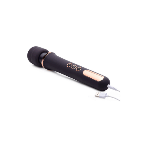Scepter - Siliconen Wand Massager - Zwart - Afbeelding 4