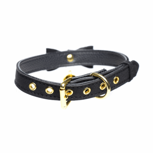 Gouden Kitty - Kat Belhalsband - Zwart/Goud - Afbeelding 4