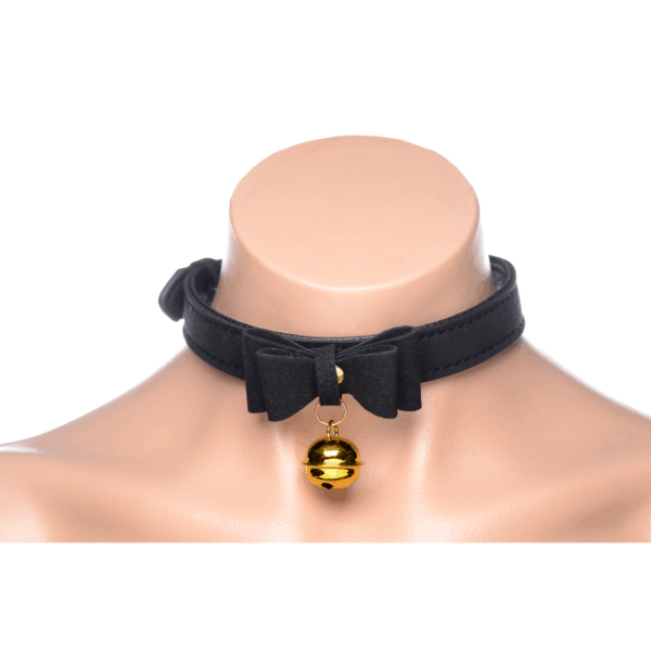 Gouden Kitty - Kat Belhalsband - Zwart/Goud - Afbeelding 6