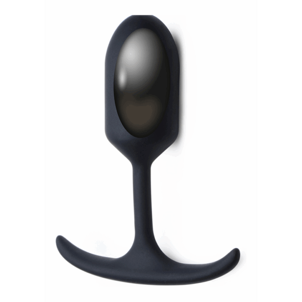 Premium Siliconen Gewogen Anale Plug - Klein - Afbeelding 6