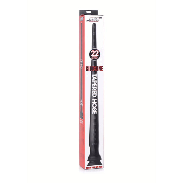 Tapered Siliconen Slang met Structuur - 22 / 56 cm - Afbeelding 2