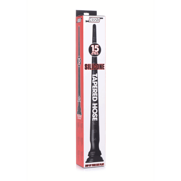 Tapered Siliconen Slang met Structuur - 15 / 38 cm - Afbeelding 2