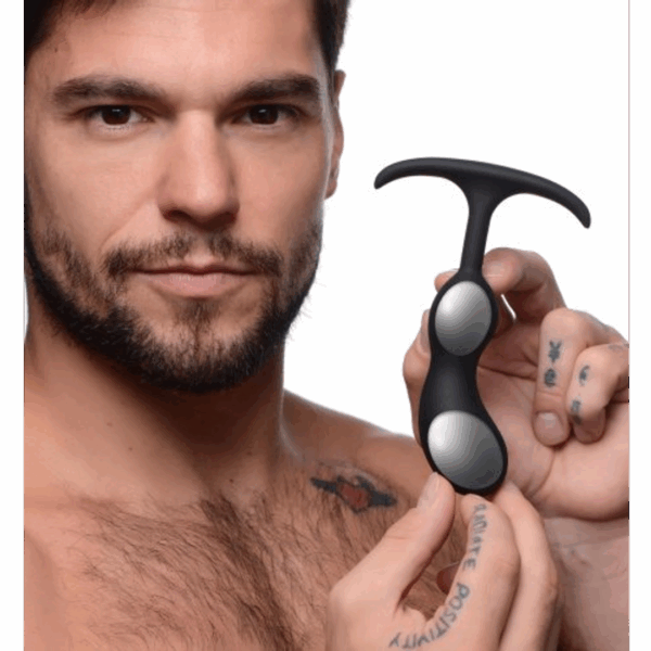Premium Silicone Weighted Prostate Plug - Klein - Afbeelding 3