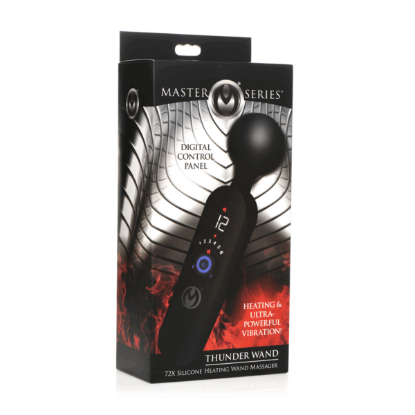 Thunder Wand - Silicone Verwarmingswandelaar Massager - Afbeelding 2