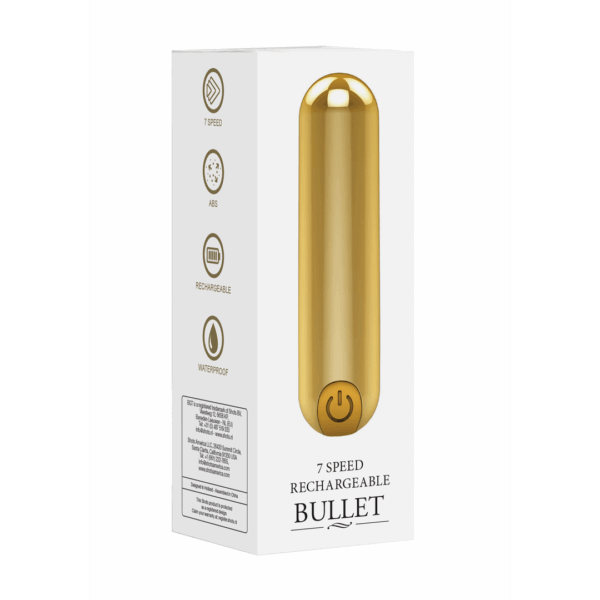 10 Speed Oplaadbare Bullet - Goud - Afbeelding 2