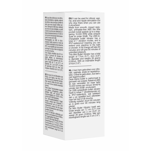 10 Speed Oplaadbare Bullet - Paars - Afbeelding 3