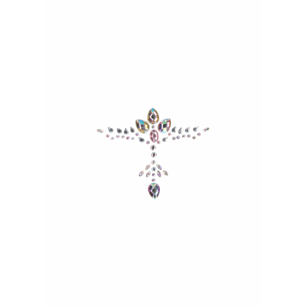 Stralende Cleavage Bling Sticker - Afbeelding 3