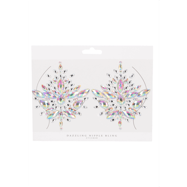 Stralende Nipple Bling Sticker - Afbeelding 2