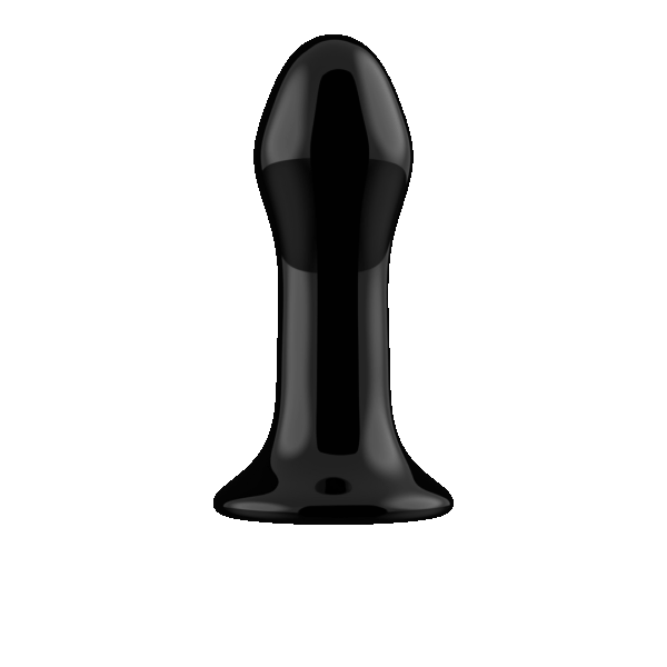 Pluggy - Glazen Vibrator met Zuignap - Afbeelding 5