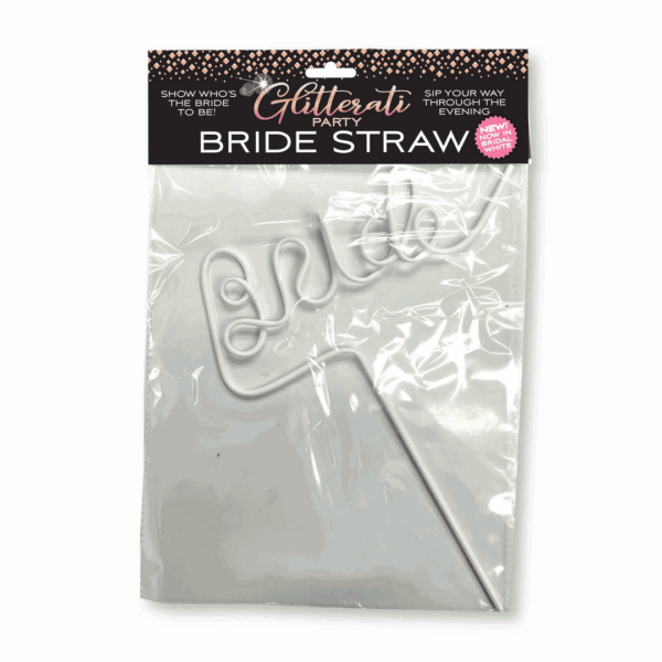 Glitterati - Bruid Rietje - Wit - Afbeelding 2