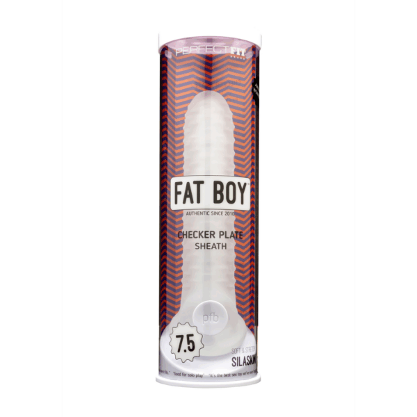 Fat Boy Checker Box Sheath - Dildo - 7 / 19 cm - Afbeelding 2