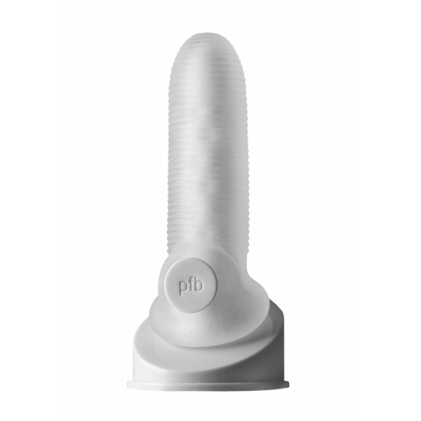 Fat Boy Micro Ribbed Sheath - Dildo - 6 / 14 cm - Afbeelding 6