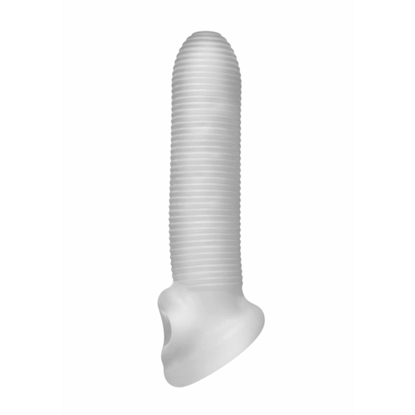 Fat Boy Micro Ribbed Sheath - Dildo - 6 / 16,5 cm - Afbeelding 3