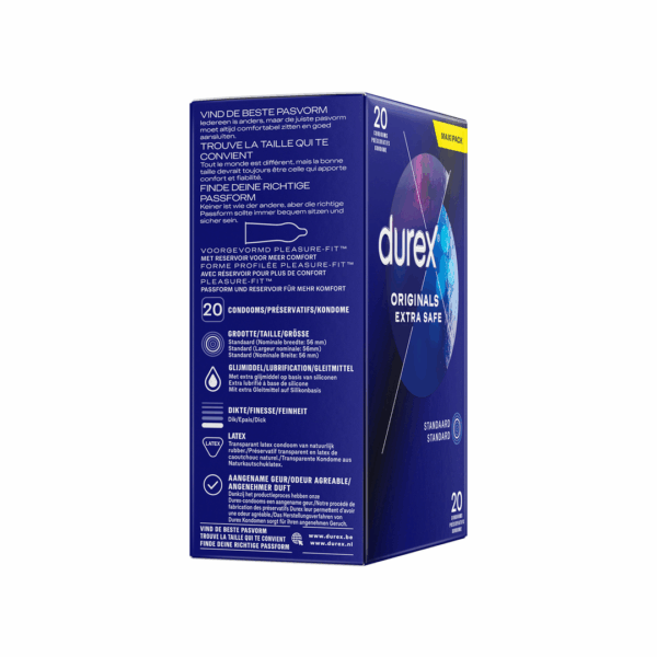 Originals Extra Safe - Condooms - 20 Stuks - Afbeelding 3