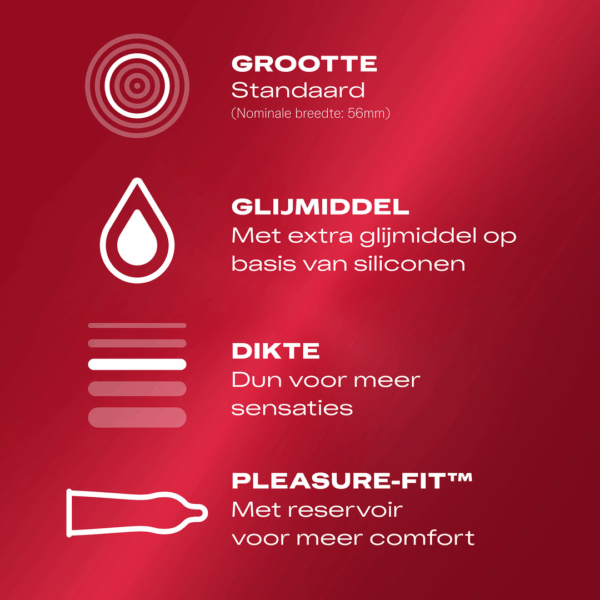 Dunne Gevoel Extra Lube - Condooms - 10 Stuks - Afbeelding 6