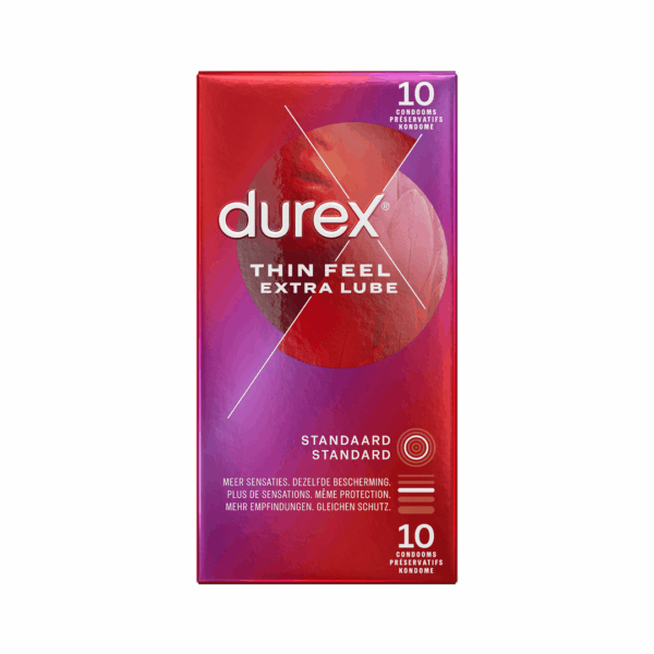 Dunne Gevoel Extra Lube - Condooms - 10 Stuks - Afbeelding 2
