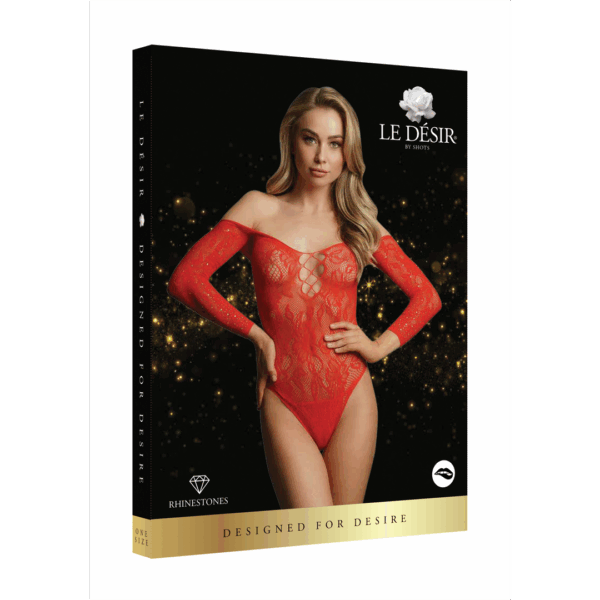 Wonder Rhinestone Bodysuit - One Size - Afbeelding 2