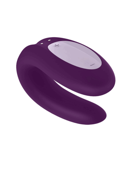 Double Joy - Partner Vibrator - Violet