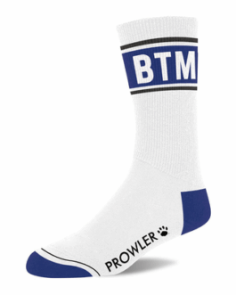 Btm Sokken - Wit/Blauw