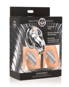 Deluxe Vergrendelbare Chastity Cage